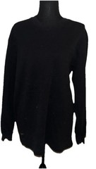 John Son Large Black Long Sleeve Crew Neck Super Heavy Weight
