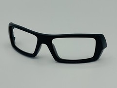 OAKLEY GASCAN SUNGLASSES MATTE BLACK REPLACEMENT FRONT FRAME AUTHENTIC PARTS