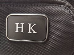 Tumi Monogram Patch Custom Replacement!
