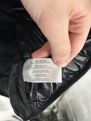 Eddie Bauer Packable Down 650 Jacket Black Insulated Puffer EB650 Mens XL