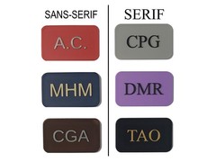 Tumi Monogram Patch Custom Replacement!