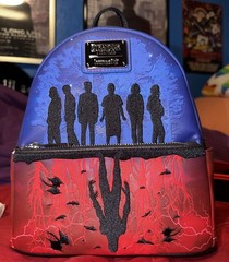 Loungefly Stranger Things Mini Backpack Netflix Upside Down Shadows W/ WALLET