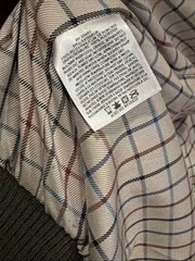 Pendleton Suede Leather Bomber Jacket Medium Full Zip Collared