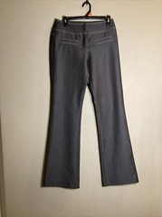 NWT Y2K Cache Poly Viscose Elastin Brown Bootcut Pants Sz 4 Low Rise