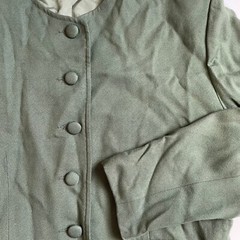 Wool Rayon Lightweight Buttoned Jacket EUC 10P 10 VTG Talbots Womens Blazer