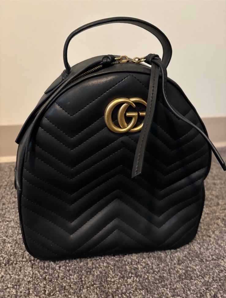 Gucci Black Mini Backpack