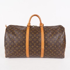 Authentic Louis Vuitton Monogram Keepall 55 Travel Bag M41424 06E103630029