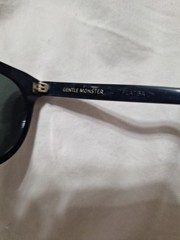 GENTLE MONSTER FLATBA BLACK PETER Black *Scratches on lens Japan