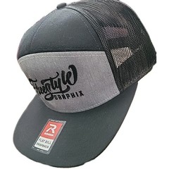 Freestyle Graphix Flat Bill Mesh Snapback Richardson Panel Cap Hat