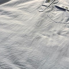 Engineered Garments S/S Button Down Pullover Shirt Sax Blue M USA Made F/S
