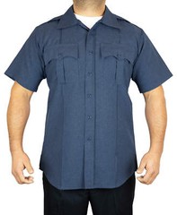 First Class 100% Polyester Short Sleeve Uniform Shirt