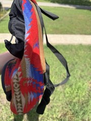 Pendleton Multicolor Backpack Drawstring Front Zip Pocket Adjustable Straps