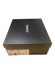 Chanel Empty Box Gift Set Storage Large Shoe Box w/ Tissue Paper 12.75”x11.25”x5