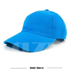 Polo Style Adjustable Plain Solid Washed Cotton Hat Baseball Ball Dad Cap Mens