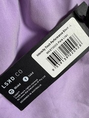 NEW LSKD Intensity 7″ Performance Short Size Large Pale Lilac