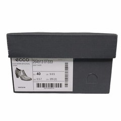 ECCO Shape 55 Plateau Stack Leather Bootie Womens Size EU 40 US 9-9.5 NEW