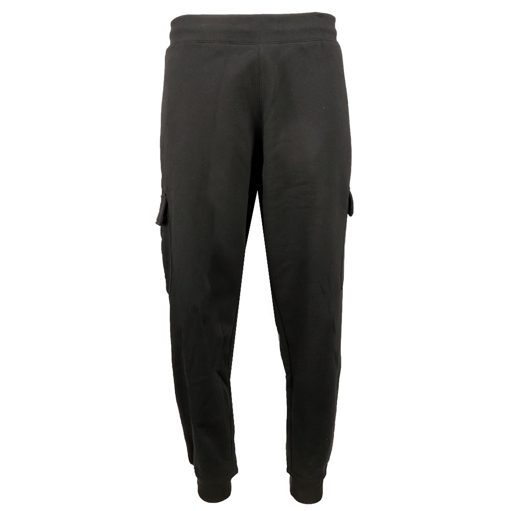 adidas Essentials Drawstring Cargo Pants Mens Black Casual Athletic Bottoms IP27