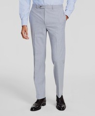 Michael Kors Men’s Gray Solid Performance Marvin Dress Pants Size 40W-32L