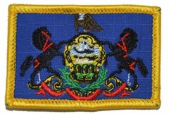 Pennsylvania State Flag – 2×3 Patch