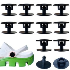 10Sets Replacement Rivets for Croc, Replacement Strap Buttons Snap for Clogs …
