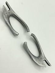 NEW CUSTOM SILVER RUST DECAY SIDE SHIELD BLINDERS OAKLEY PENNY SUNGLASSES XMETAL