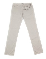 Luigi Borrelli Beige Solid Pants – Super Slim – 36/52 – (CAR2931530)