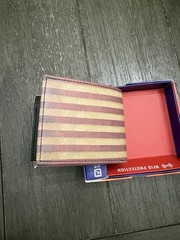 Stone Mountain Men’s RFID Blocking Bifold Wallet USA Flag Multicolor Logo