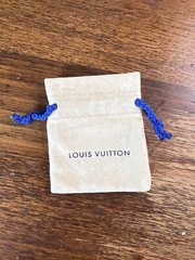 Authentic Louis Vuitton Drawstring Dust Bag 2.2×2.8” For Jewelry ( 1 Piece )
