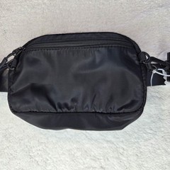 No Boundaries Waist Pack Or Sling Solid Black Multi Use Soft Nylon Outer NWT