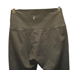 ZYIA Active Leggings 6-8 Black Solid 23.5 in No Pockets Workwear Athleisure Yoga