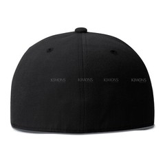 Premium Solid Fitted Baseball Cap Hat Blank Plain Flat Bill 9-Sizes Trucker