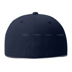 Premium Solid Fitted Baseball Cap Hat Blank Plain Flat Bill 9-Sizes Trucker II