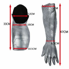 Winter Soldier Arm Cosplay Captain America 3 Civil War Bucky Barnes Armor Prop