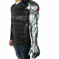 Winter Soldier Arm Cosplay Captain America 3 Civil War Bucky Barnes Armor Prop