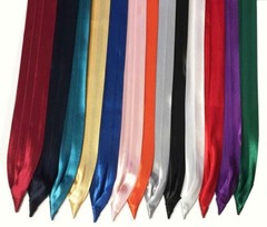 Hat Bands – 3-Pleat Solid Satin with 2-End Hooks-Made in USA – Final Sale