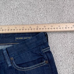 Lucky Brand Jeans Womens 8 Long Sweet Jean Bootcut Dark Wash Stretch Denim