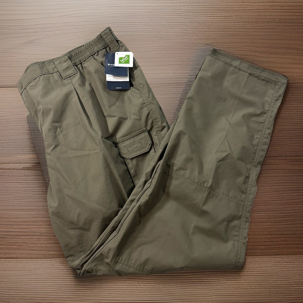 Propper Uniform Tactical Men’s 52 Un-Hemmed Ranger Green Ripstop Cargo Pants NWT