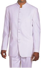 Men’s Basic Bend Collar Polyester Solid Colors desigen By Fortino Landi 5905