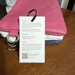 MERSI Chelsea Trio Multi-Function 3-in-1 Crossbody ~ Pink, White, & Blue – NWT
