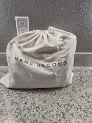 Marc Jacobs Black MultiPocket Patent Leather Bag