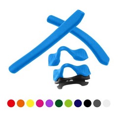 Silicone Replacement Ear Socks & Nose Piece For-Oakley EVZero Options