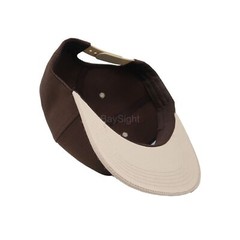 Baseball Cap Plain Snapback Adjustable One Size Trucker Hat New Flat Bill Black