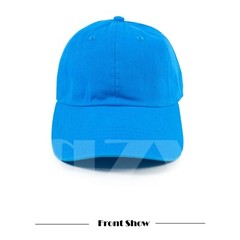 Polo Style Adjustable Plain Solid Washed Cotton Hat Baseball Ball Dad Cap Mens
