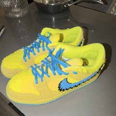 Nike Dunk Low Grateful Dead Dancing Bears Yellow/Blue Low Top Lace-Up Men