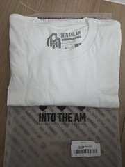 Into The AM White Basic Tee, Medium