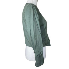 Wool Rayon Lightweight Buttoned Jacket EUC 10P 10 VTG Talbots Womens Blazer