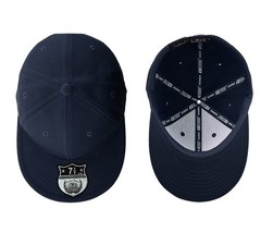 Premium Solid Fitted Baseball Cap Hat Trucker Blank Plain Flat Bill 9 Sizes