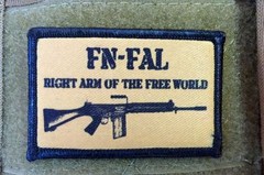 Rhodesian Foreign Legion Morale Patch Military Tactical Army FAL Badge Hook NATO