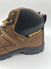 CAT Caterpillar Threshold Waterproof Soft Toe Boots Real Brown Men’s 9.5 New Box