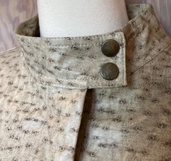 NEW 90s Vintage FUDA New York Jacket BIKER MOTO EURO Faux Ostrich Skin NOSWT